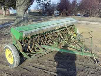 Used Farm Tractors for Sale: John Deere FB Grain Drill ...