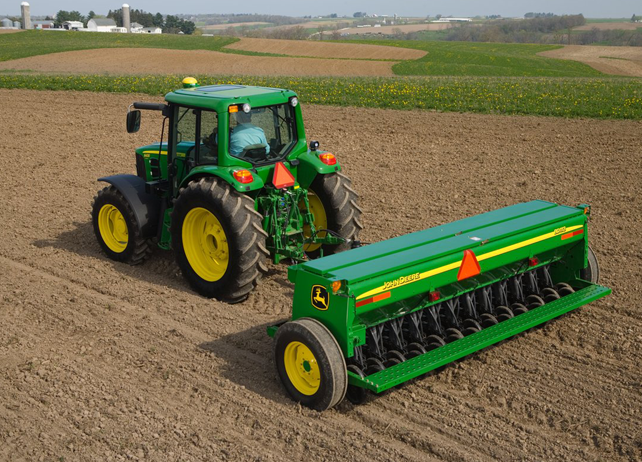 John Deere BD11 Series End-Wheel Grain Drills Seeding ...