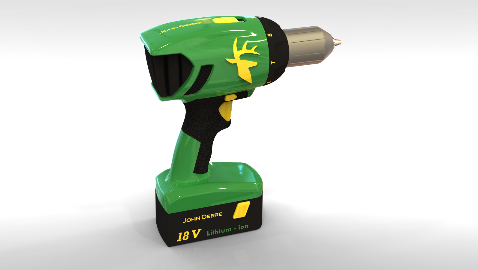 John Deere Cordless Power Drill by Marcus Lundberg at ...