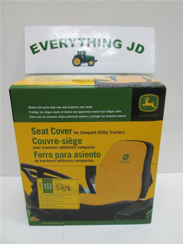 John Deere Large Seat Cover LP95233 | eBay