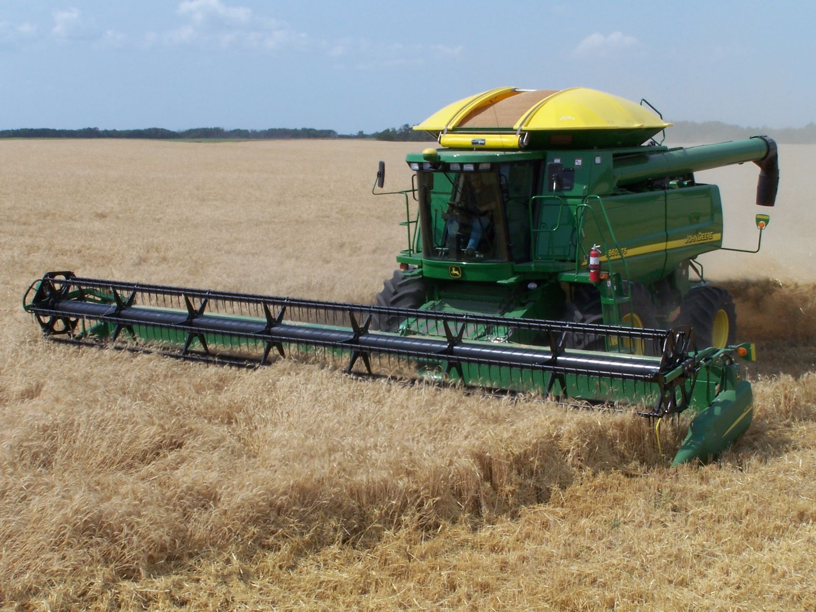 Protective Combine Hopper Cover