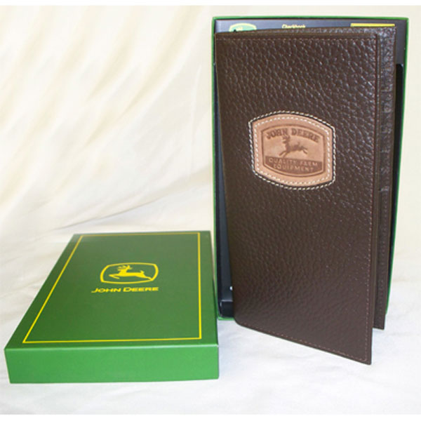John Deere Checkbook Cover with Historical Logo - 4055000