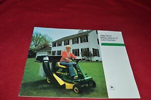 John Deere 108 111 116 Lawn Tractor R70 R72 S80 Ride Mower ...