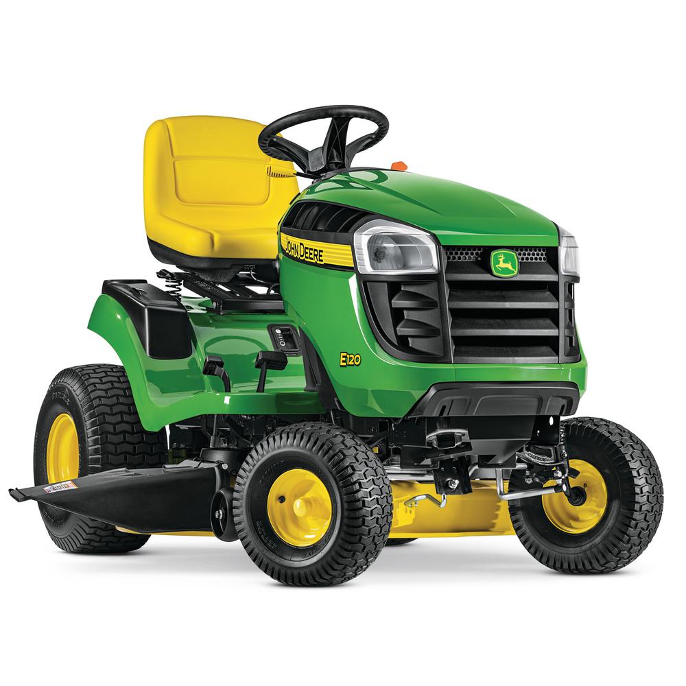 John Deere E120 42 in. 20 HP V-Twin Gas Hydrostatic Lawn ...