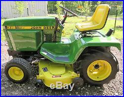 Low Cost Lawnmowers » Blog Archive » John Deere 318 Lawn ...