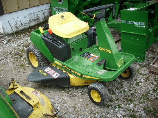 1995 John Deere GX75 9 hp 30 Mower Lawn & Garden and ...