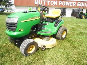 Used-John-Deere-L110-Lawn-Tractor-17-5-HP-42-Mower