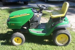 John Deere L130 Lawn Tractor 23 HP 48 Mower Deck | eBay