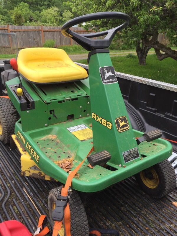 John Deere RX63 rear engine riding mower (Home & Garden ...