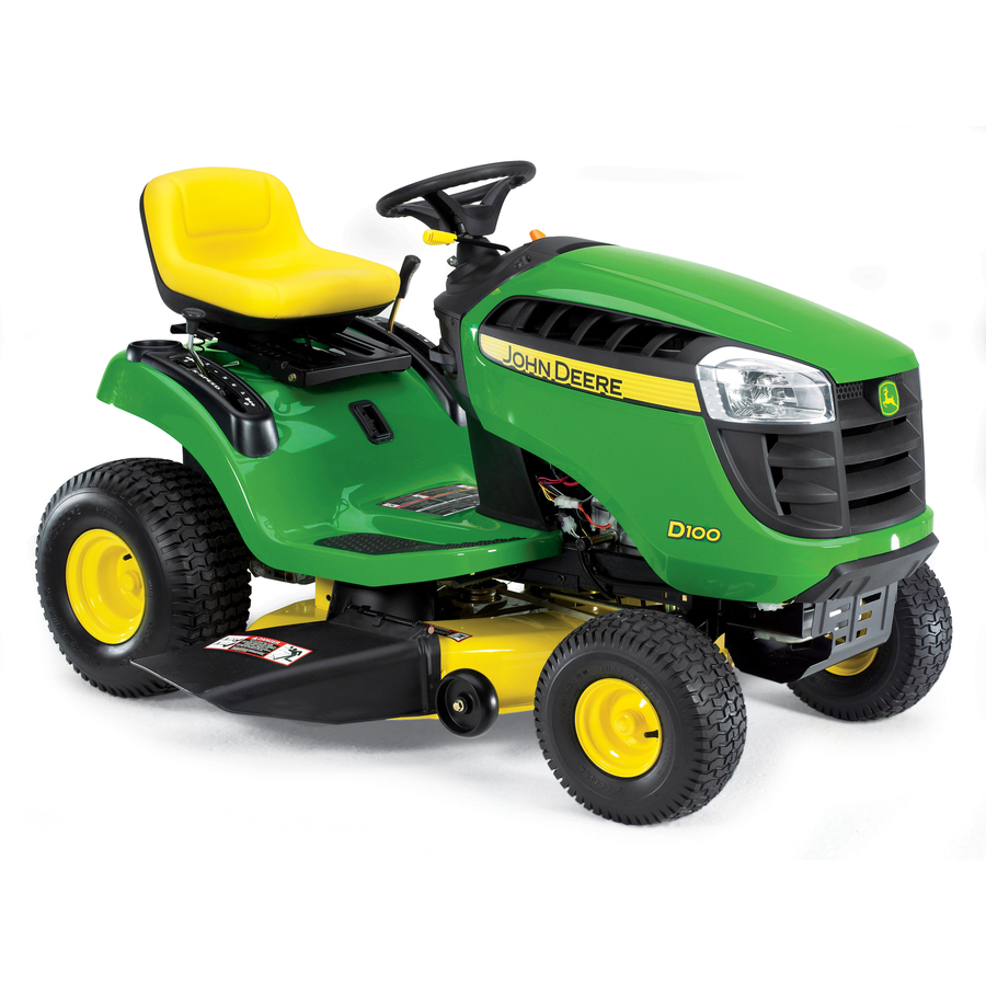 Shop John Deere D100 17.5-HP Manual 42-in Riding Lawn ...