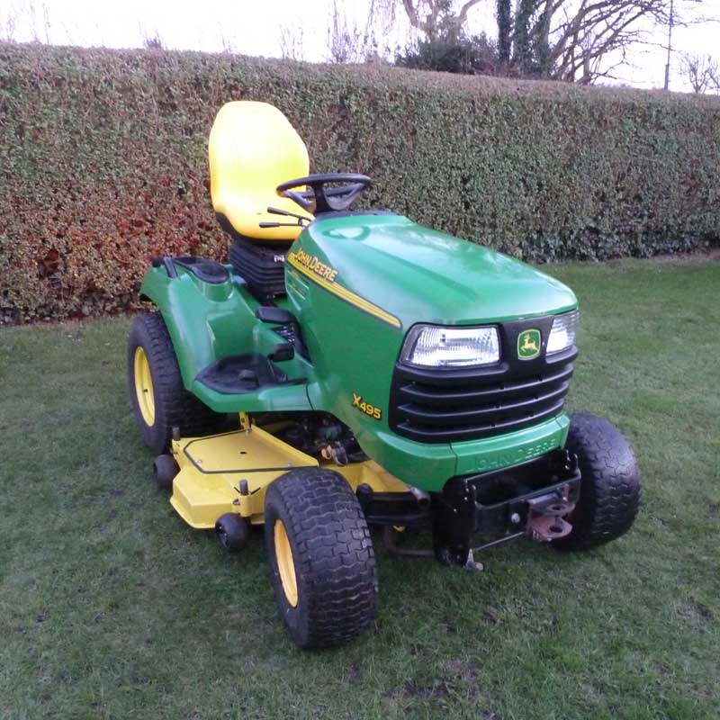 (௭) 2004 John Deere X495 Garden Tractor With 48 Rear ...