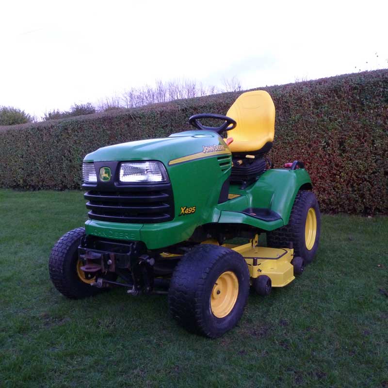 (௭) 2004 John Deere X495 Garden Tractor With 48 Rear ...