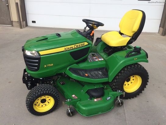 2014 John Deere X758 Lawn & Garden and Commercial Mowing ...