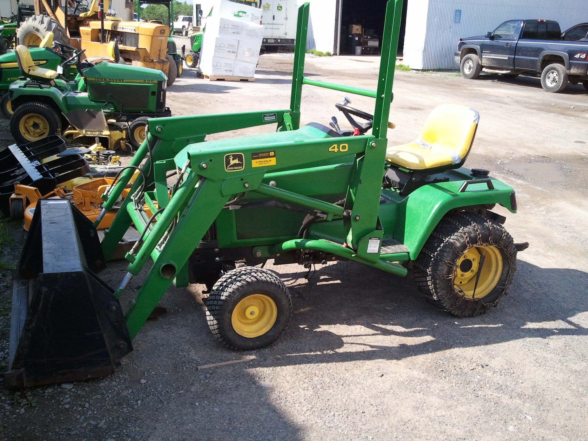 Wisconsin Ag Connection - JOHN DEERE 425 Riding Lawn ...