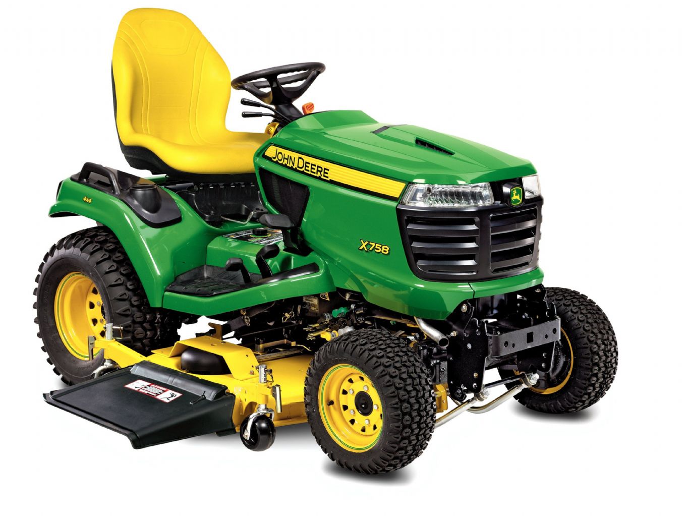 John Deere X758 Lawn Tractor