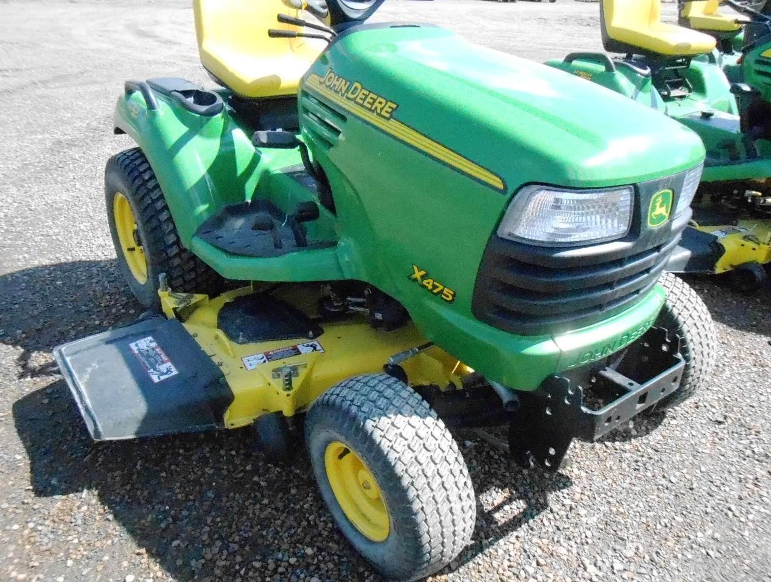 Wisconsin Ag Connection - JOHN DEERE X475 Riding Lawn ...