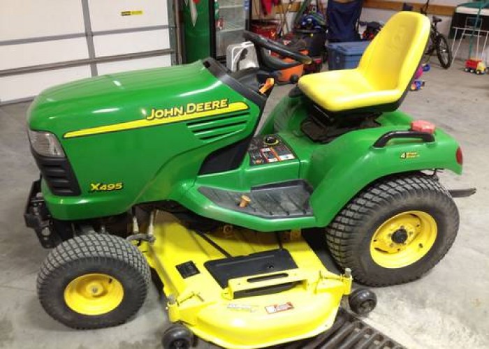 John Deere Tractors » John Deere X495 Lawn and Garden ...