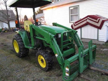$16,000 John Deere 4410 with 420 Loader for sale in ...