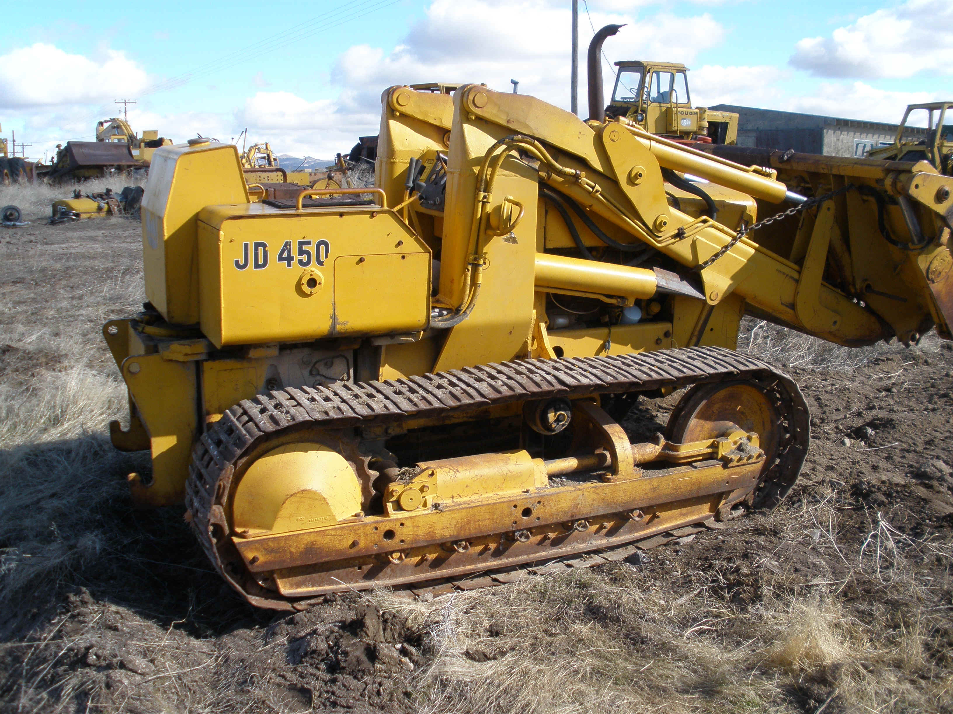 Used John Deere Construction Equipment Parts for sale 450 ...