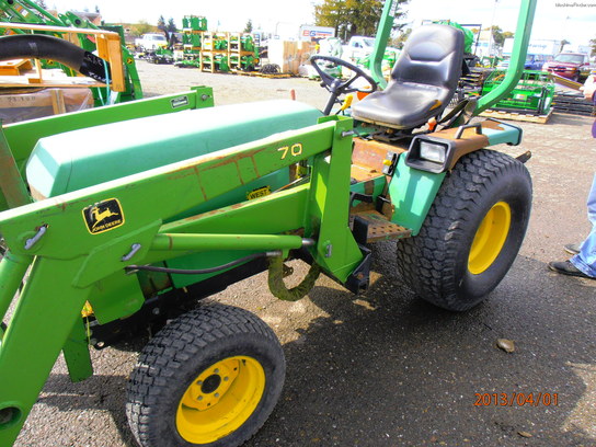 1988 John Deere 855 Tractors - Compact (1-40hp.) - John ...