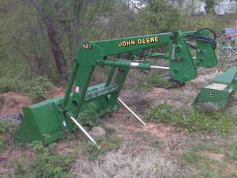 Used Farm Tractors for Sale: John Deere 521 Loader (2010 ...