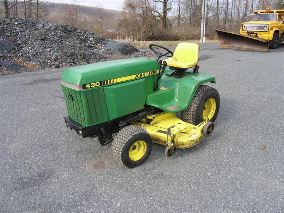 John Deere 430 Garden Tractor Attachments - Holding Site ...