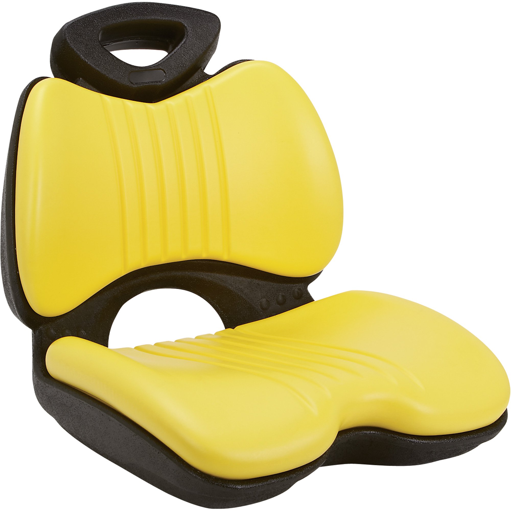 K & M Comfort Formed Lawn/Garden Tractor Seat — Yellow ...