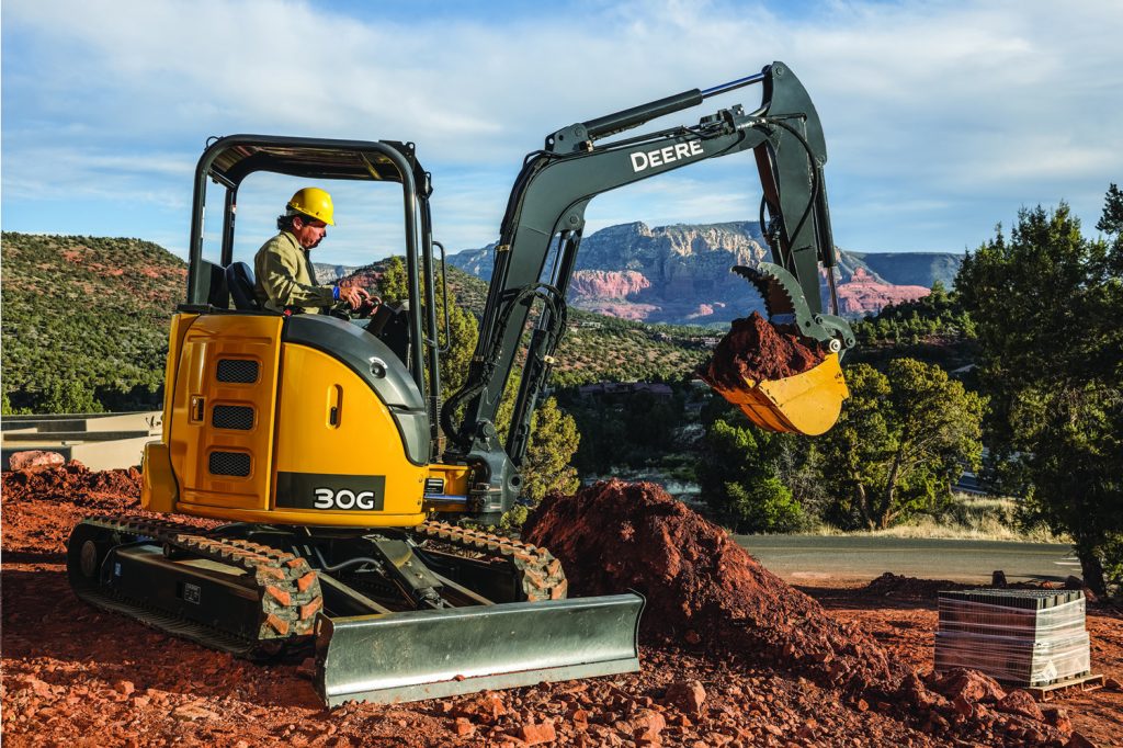 John Deere 30G compact excavator boosts bucket force 22% ...