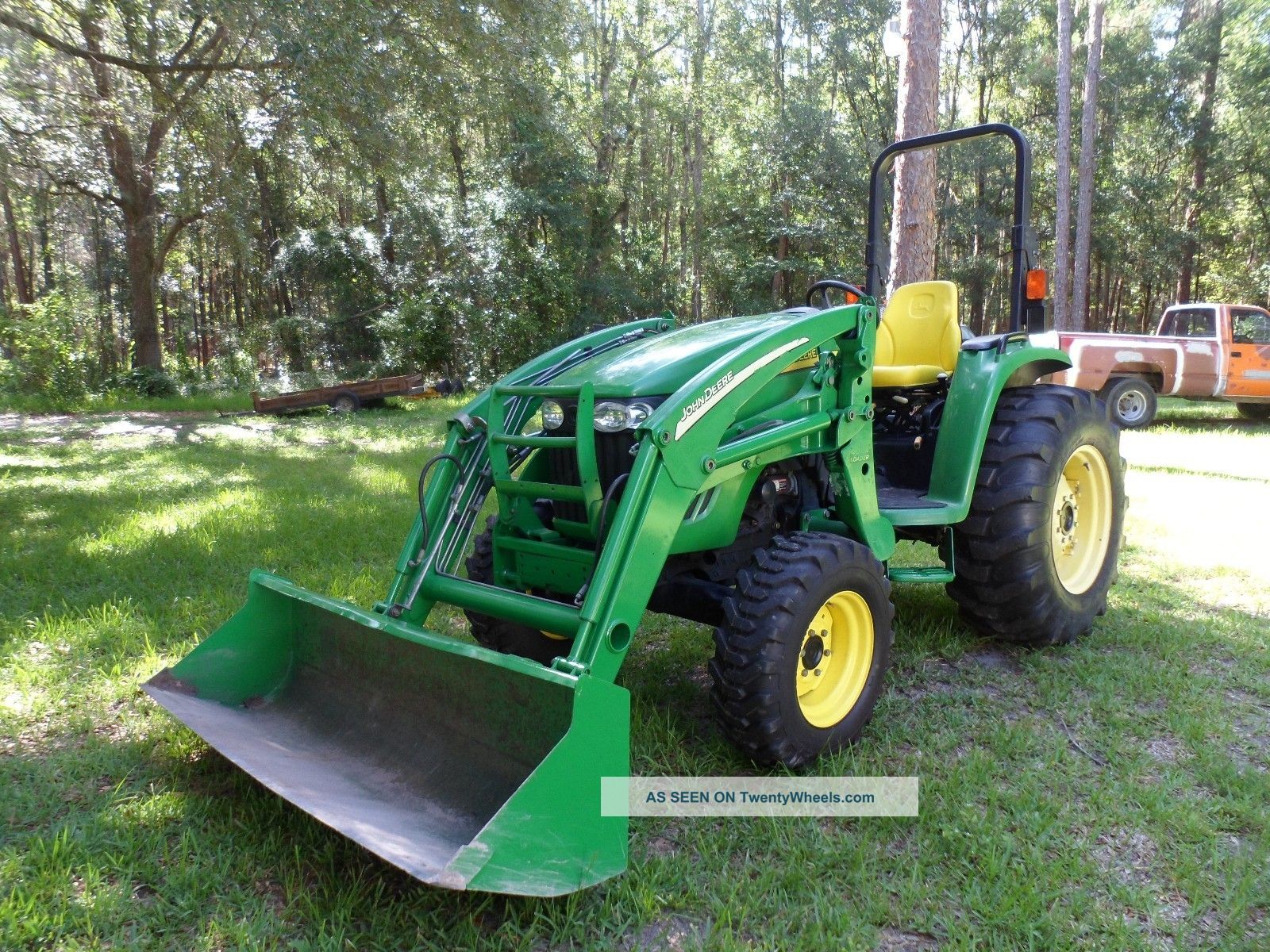 2006 John Deere 4120 Compact 4x4 Tractor With Front Loader ...
