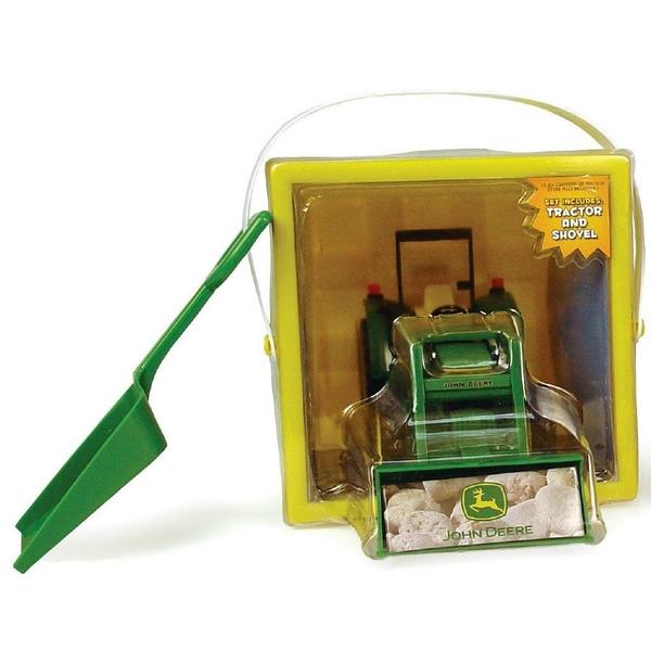 John Deere Toys - Deluxe Sandbox Bucket Tractor Set at ToyStop