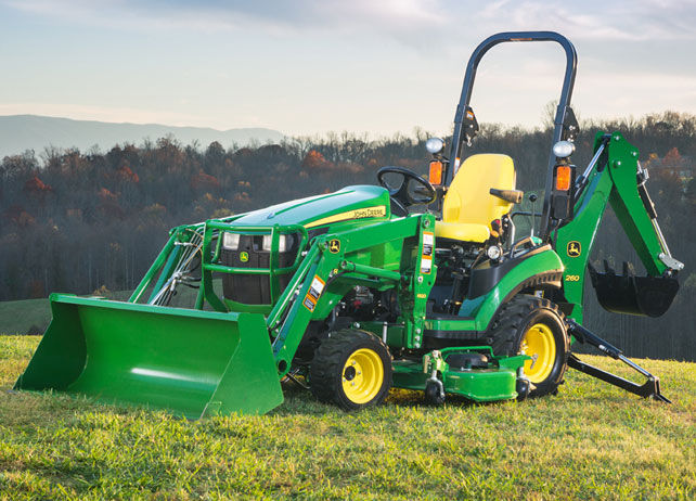 Sub-Compact Utility Tractors | 1025R TLB | John Deere US