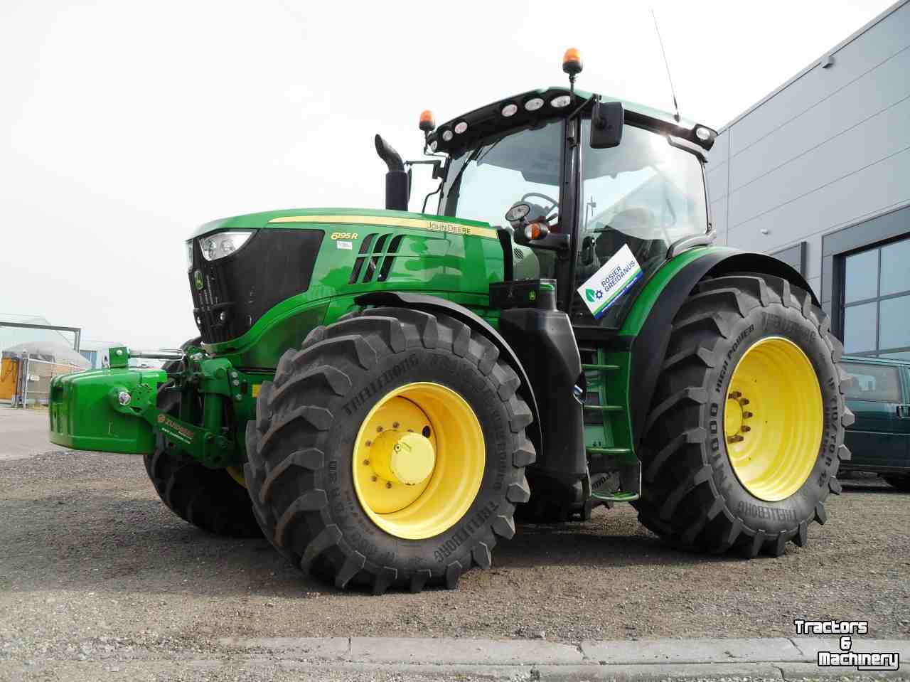 John Deere 6195R - Used Tractors - 8831ZM - WINSUM (FRL ...