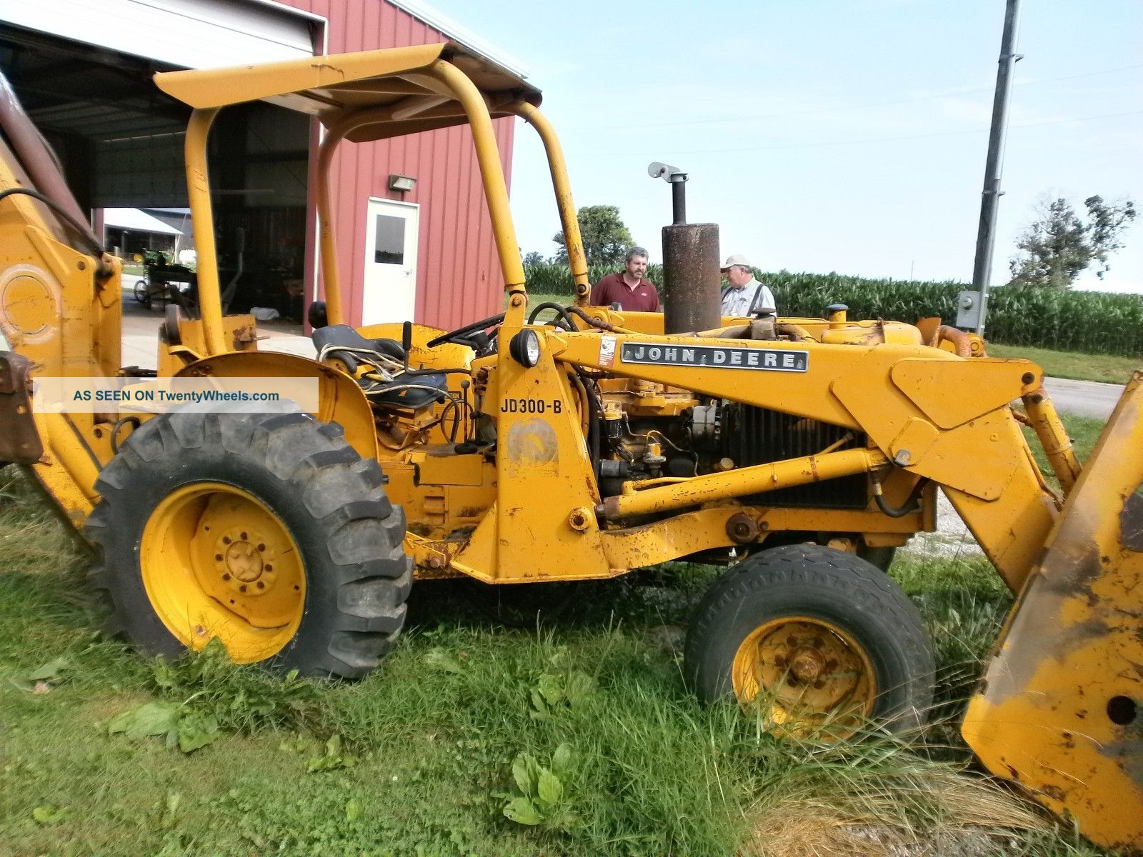 John Deere 300 Backhoe | Car Interior Design