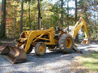 Used Farm Tractors for Sale: 1969 John Deere JD400 Backhoe ...