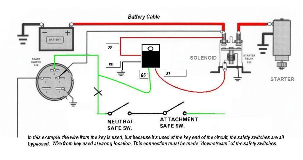 Starter Assist Relay Assembly and Install - MyTractorForum ...