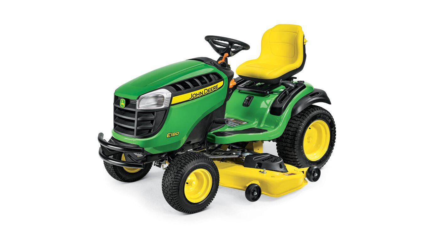 Lawn Tractor | E180 | 25 HP | John Deere US