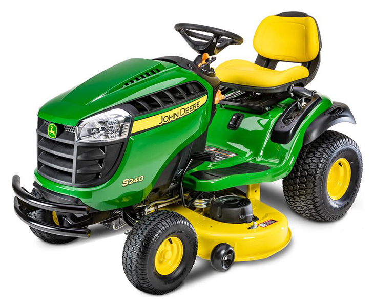 New 2019 John Deere S240 Tractor with 42 in. Deck Lawn ...