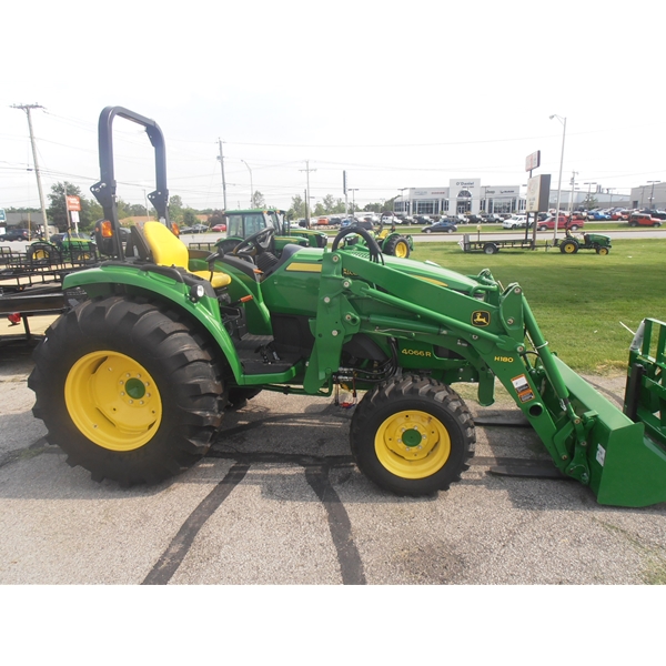 HOME Compact Utility Tractors John Deere 4066R Compact Utility Tractor