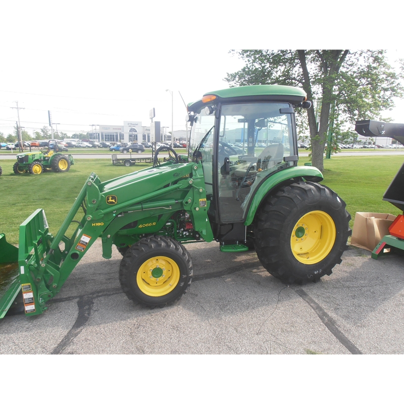 HOME Compact Utility Tractors John Deere 4066R Cab Utility Tractor