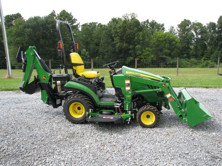 John Deere 1025R with Front End Loader and Backhoe | FARM EQUIPMENT ...