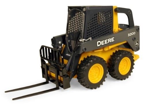 ERTL JOHN DEERE 1/16 SCALE 320D SKIDSTEER PRESTIGE COLLECTION DIECAST ...