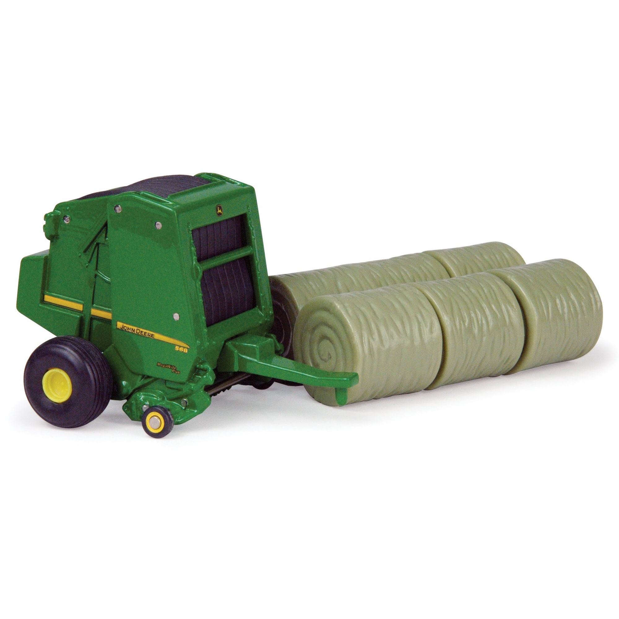 64 John Deere 568 Round Baler With 6 Bales | QC Supply