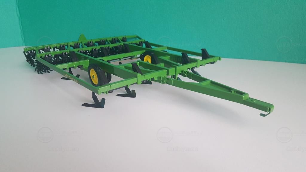 John Deere Mulch Master 550 modelcar, Ertl 1:16 in green owned by ...