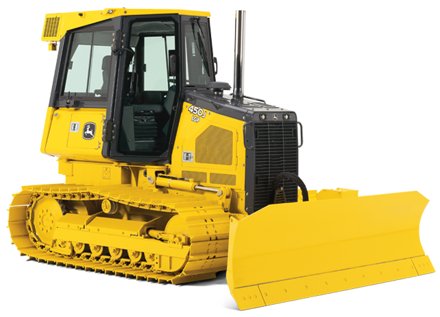 450J Forestry Crawler Dozers from John Deere