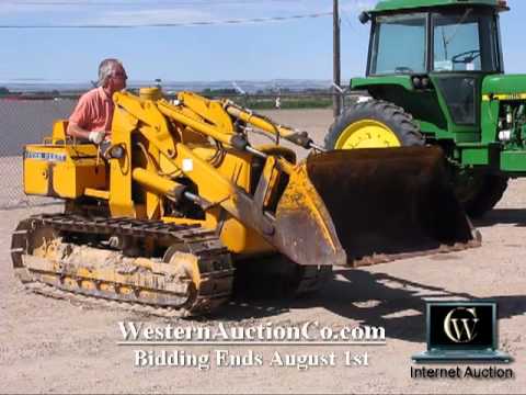 John Deere 350 Crawler Loader | Idaho Heavy Equipment Auction - YouTube