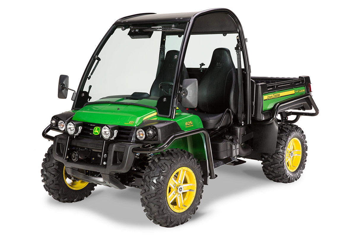 New John Deere XUV 825i Gator utility vehicle