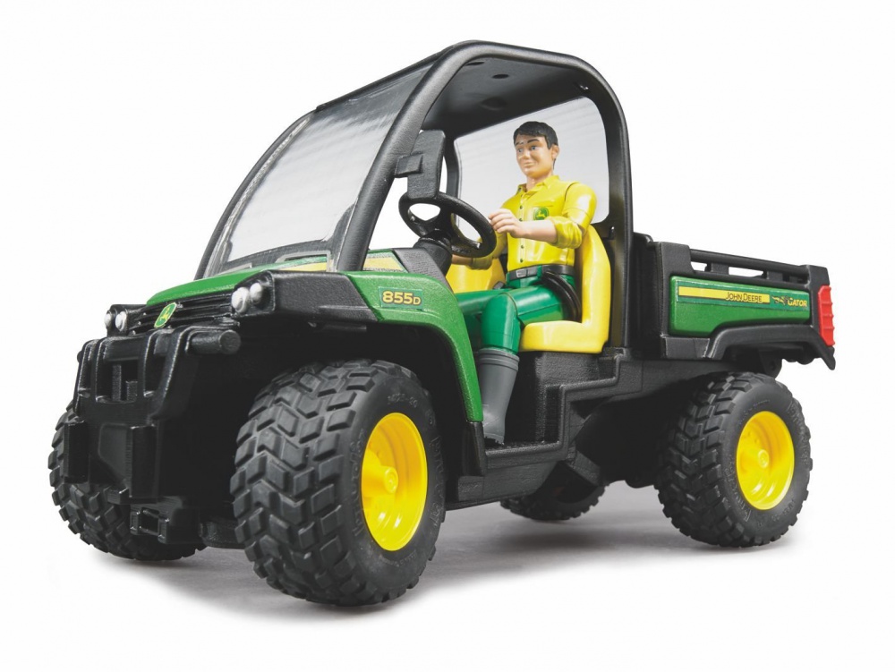 Bruder 02490 John Deere Gator XUV 855D with Driver - Farm Toys Online