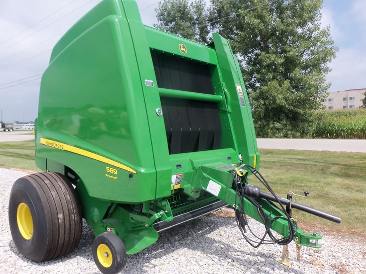 John Deere 569 Premium round baler. | John Deere equipment | Pintere ...