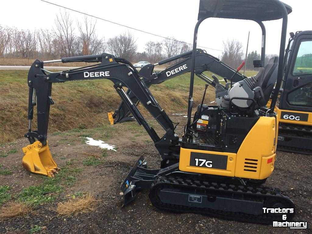 Mini-Excavator John Deere 17G CANOPY MINI DIGGER EXCAVATOR ONTARIO