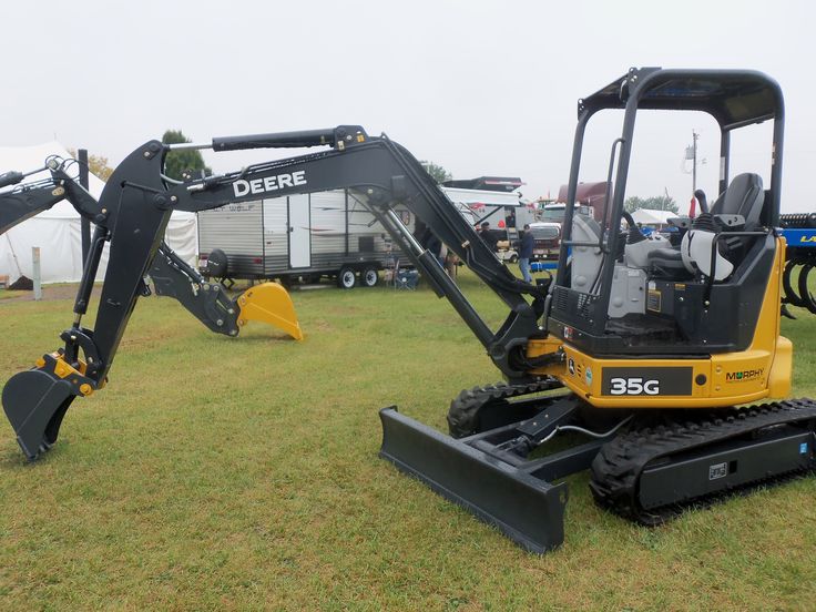 John Deere 35G compact excavator | JD construction equipment | Pinter ...